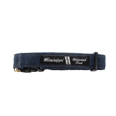 Dog Collar - Macarena Navy