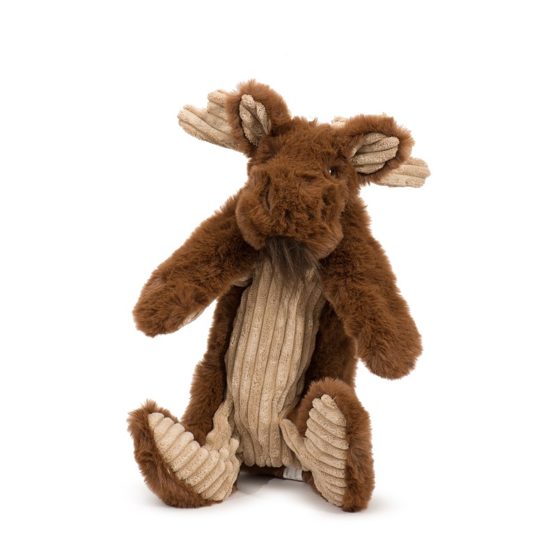 HuggleHounds - Dog Toy - Rope X-Brace - Maple Moose