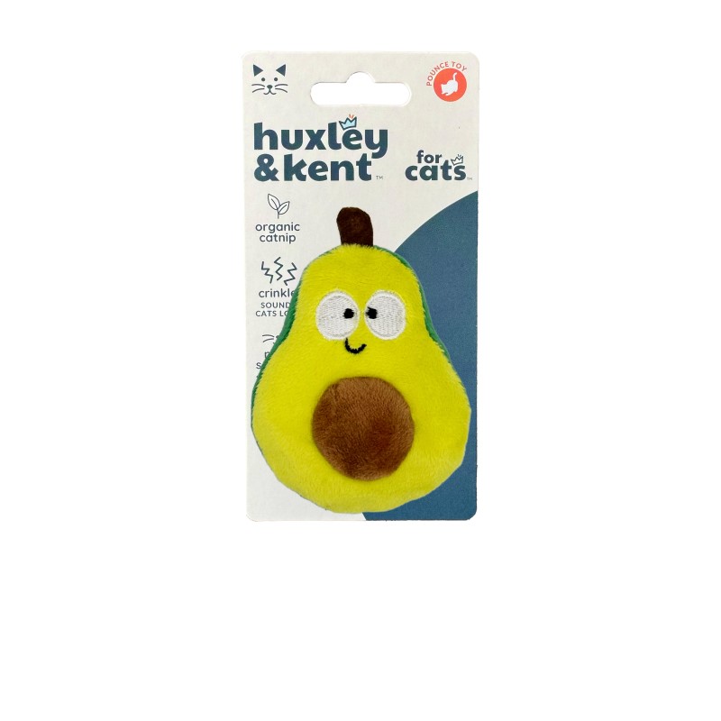 Huxley & Kent - Kittybelles Interactive Cat Toy Popper for Play & Treats with Hidden Treat Compartment - Avocado