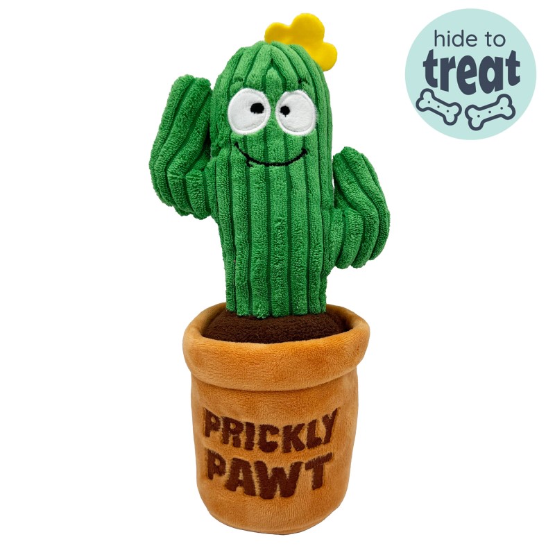 Huxley & Kent - Power Plush Interactive Dog Toy for Play & Treat Hiding - Durable & Soft with Squeaker – Prickly Pawt