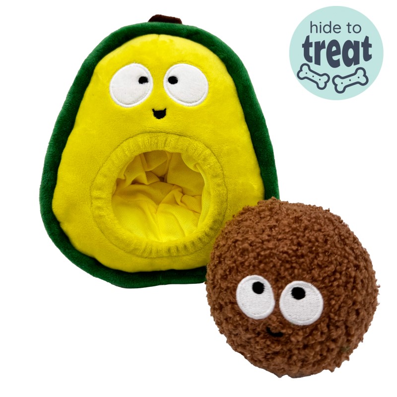Huxley & Kent - Interactive Dog Toy for Play & Fetch – Two Timer Avocado