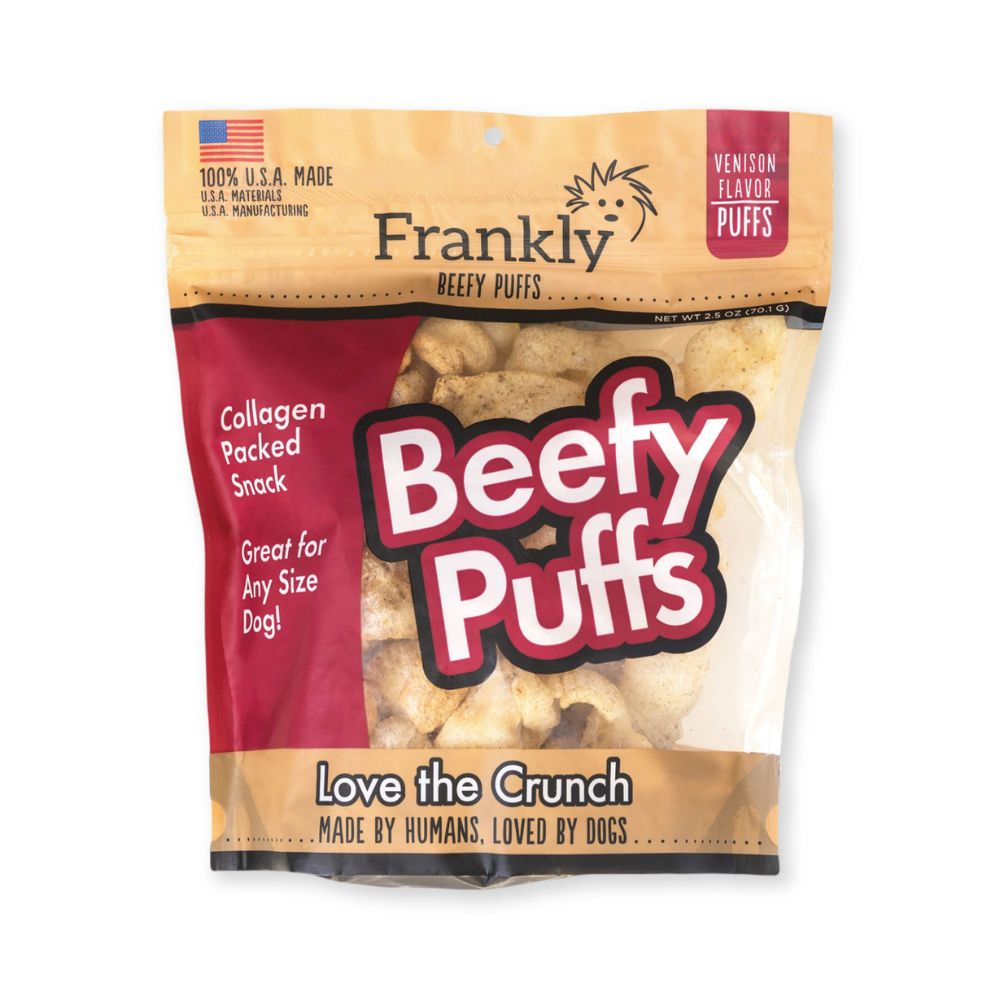 Frankly Pet - Beefy Puffs Dog Treat