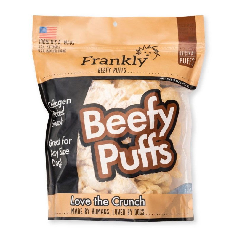 Frankly Pet - Beefy Puffs Dog Treat