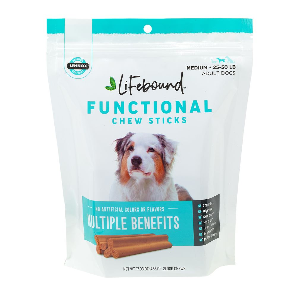 Lennox - Lifebound Functional Chew Sticks - Dental & Joint Support