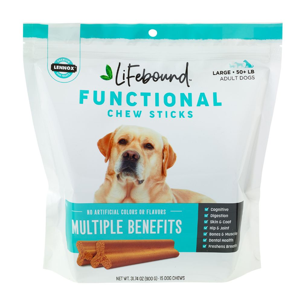 Lennox - Lifebound Functional Chew Sticks - Dental & Joint Support