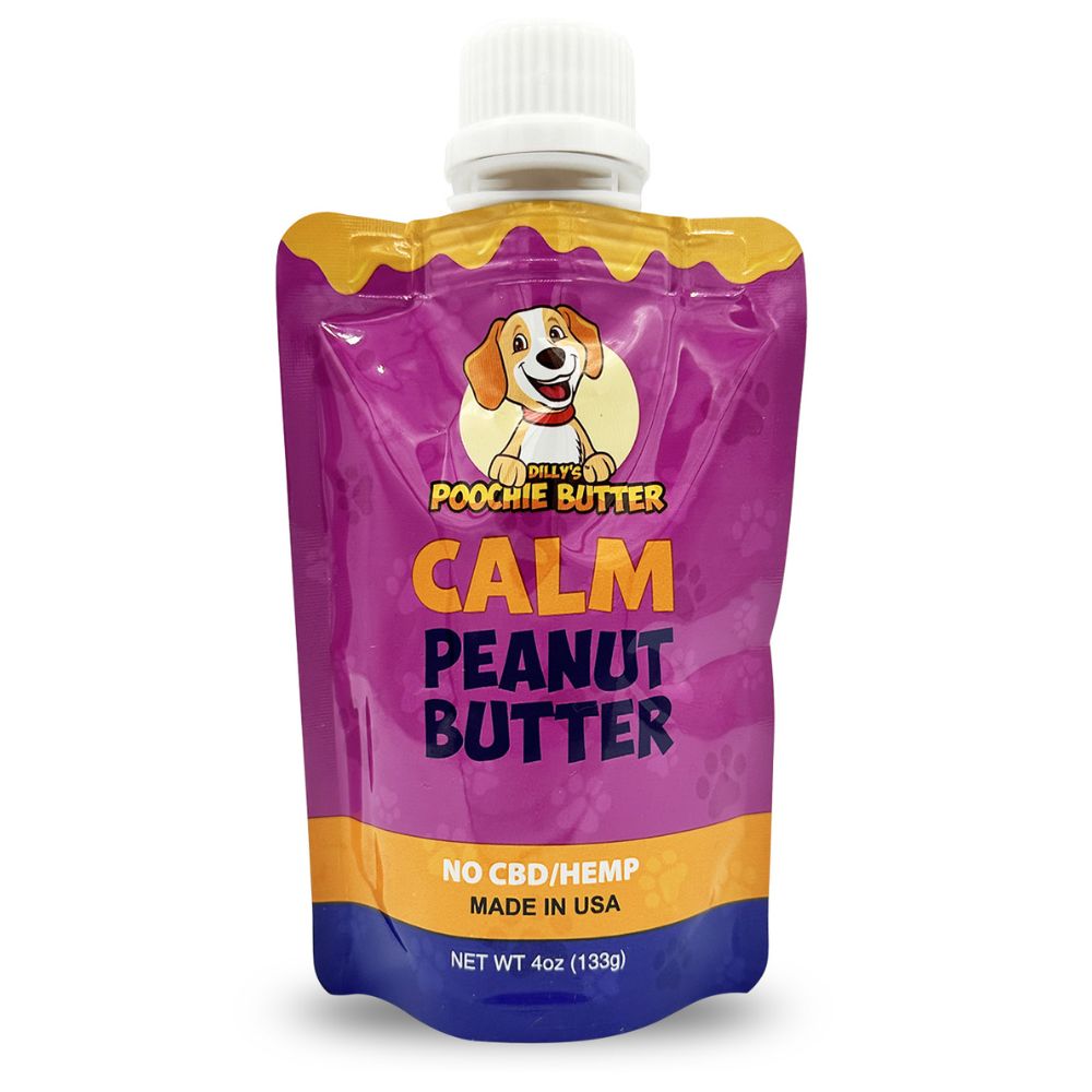 Poochie Butter - All Natural Calming Peanut Butter for Dogs –  Squeeze Pack Treat Perfect for Training & Stressful Moments