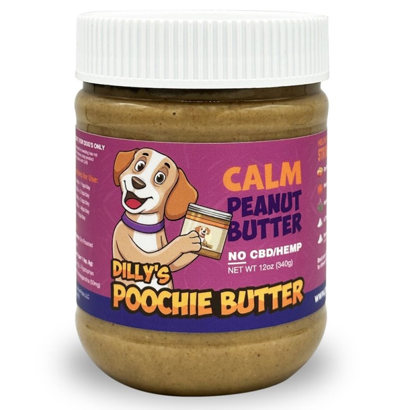 Poochie Butter - All Natural Calming Peanut Butter for Dogs – Perfect for Training & Stressful Moments