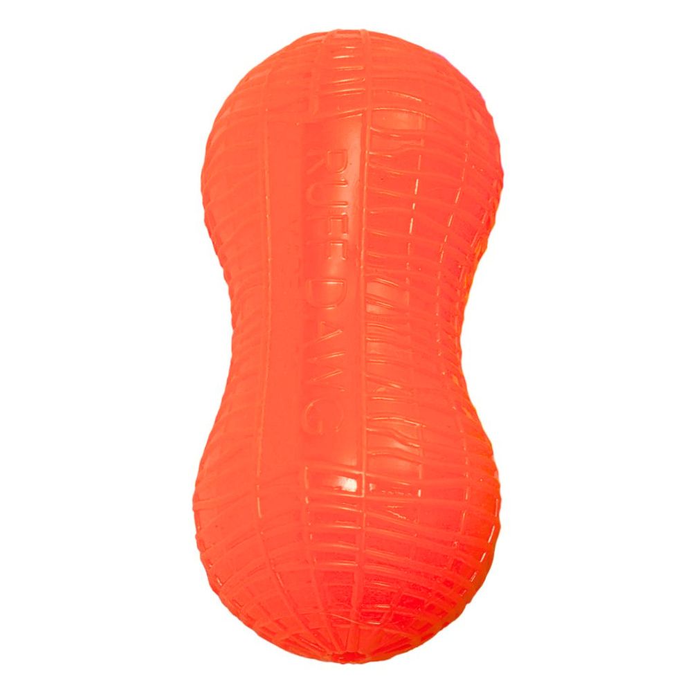 Ruff Dawg - Durable Retrieving Dog Toy - Tough & Textured for Chewing & Fetch - Peanut