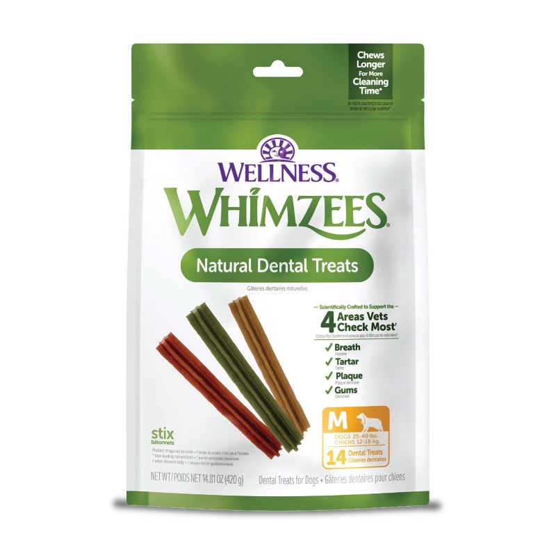 WHIMZEES - Dog Dental Treat - Stix Natural Grain Free Dental Chews