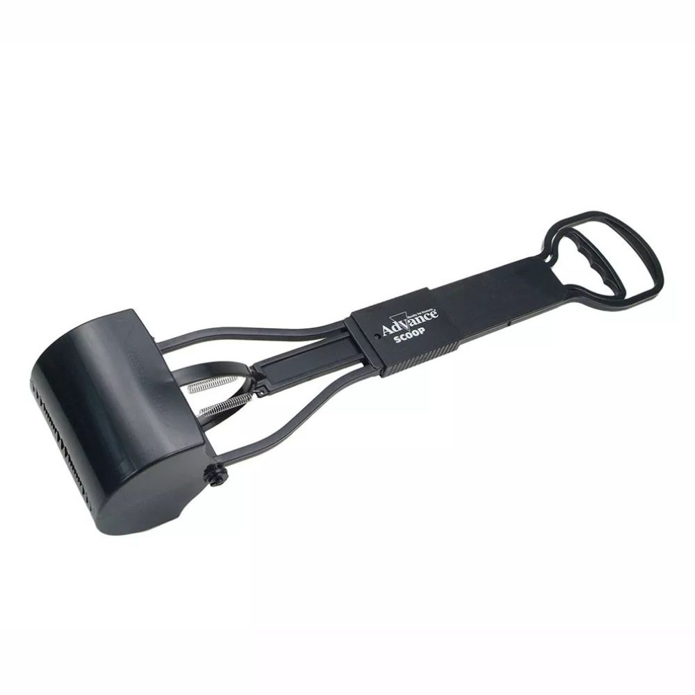 Coastal - Advance Folding Spring Loaded Scooper – Easy One Handed Waste Cleanup with Long Handle & Durable Design