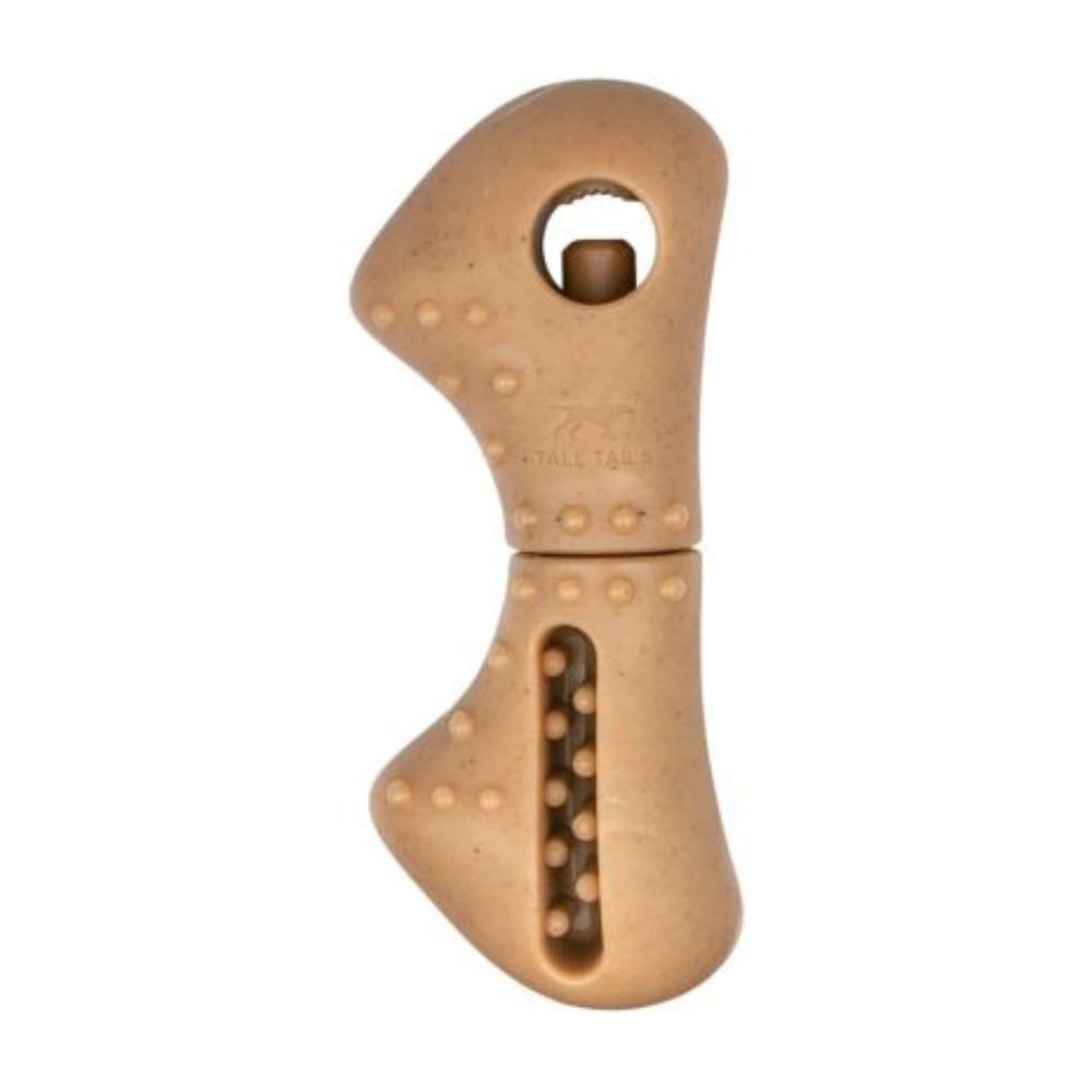 Tall Tails - Bully Stick Holder Chew Dog Toy - Adjustable Clamp & Bacon Scented for Long Lasting Chew Play