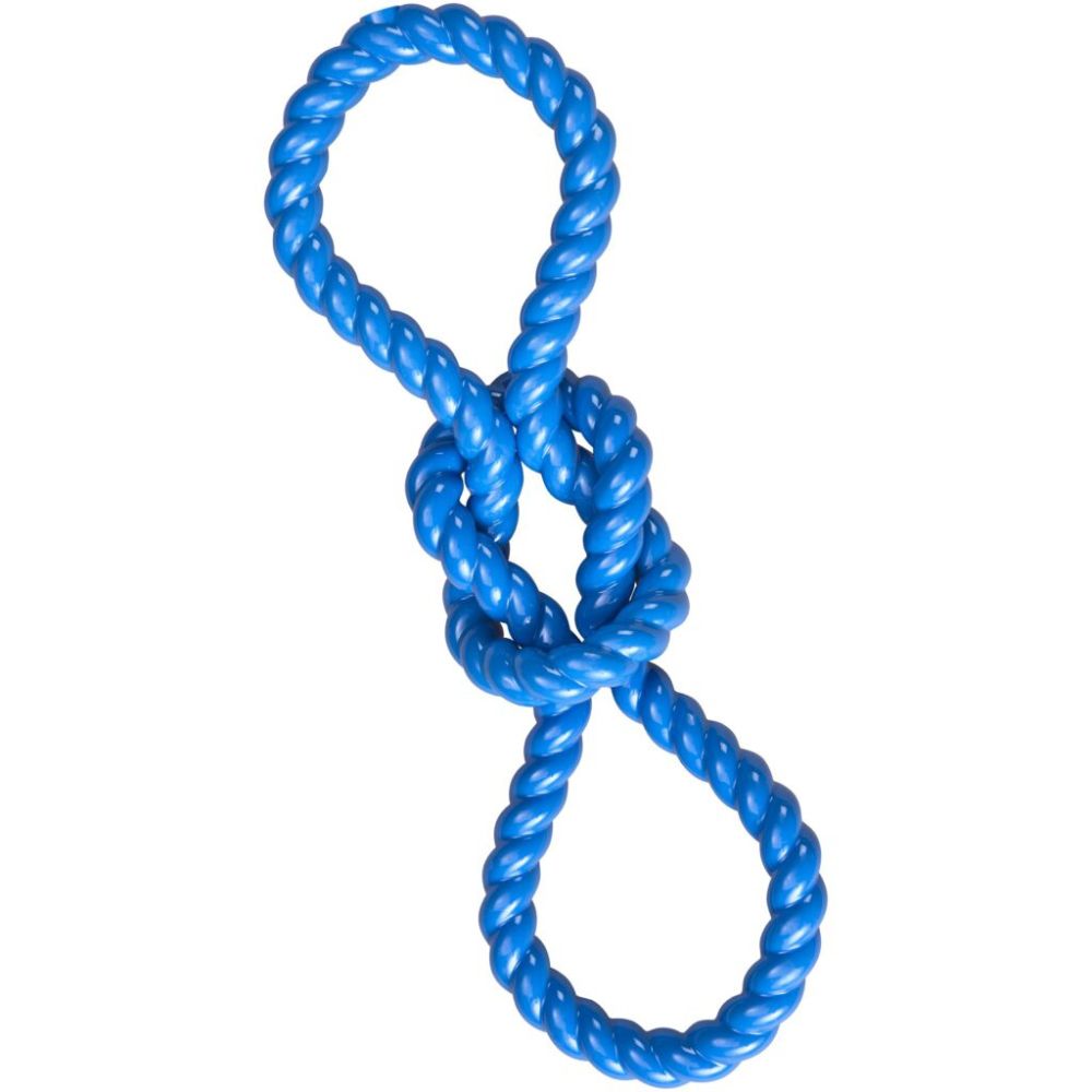 Spot Play Strong Flex Jumbo Tug Dog Toy - Durable Flexible Rubber for Chewing, Fetch & Tugging Fun