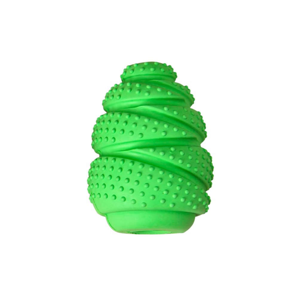 Spot Barrett Tough Tornado Dog Toy Durable Natural Rubber For Chewin