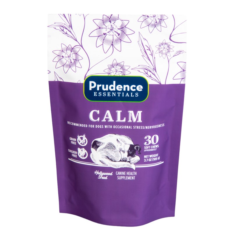 Prudence Essentials Calm Soft Chews - Advanced Anxiety & Stress Support for Dogs