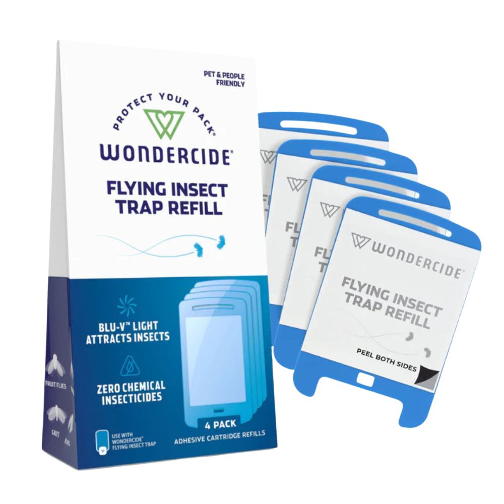 Wondercide Flying Insect Trap Refills for Home - Plant Powered & Pet Safe Bug Control