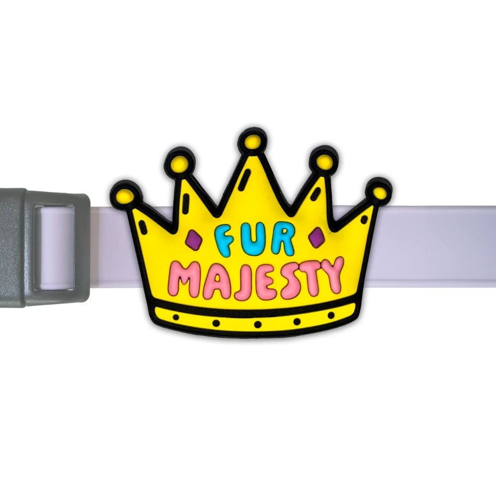 Jiby Dog Crew Dog & Cat Collar Charm - Durable Silicone Accessory for Pets & People - Fur Majesty