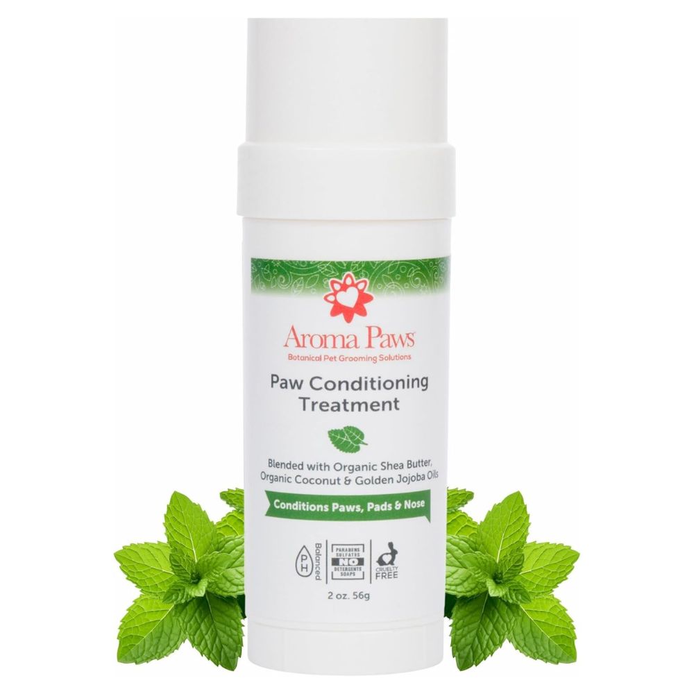 Aroma Paws All Natural Dog Paw Conditioning Treatment - Moisturizing Roll On for Paws, Pads & Snout Relief