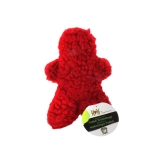 - Dog Toy - Red HuggleFleece Man