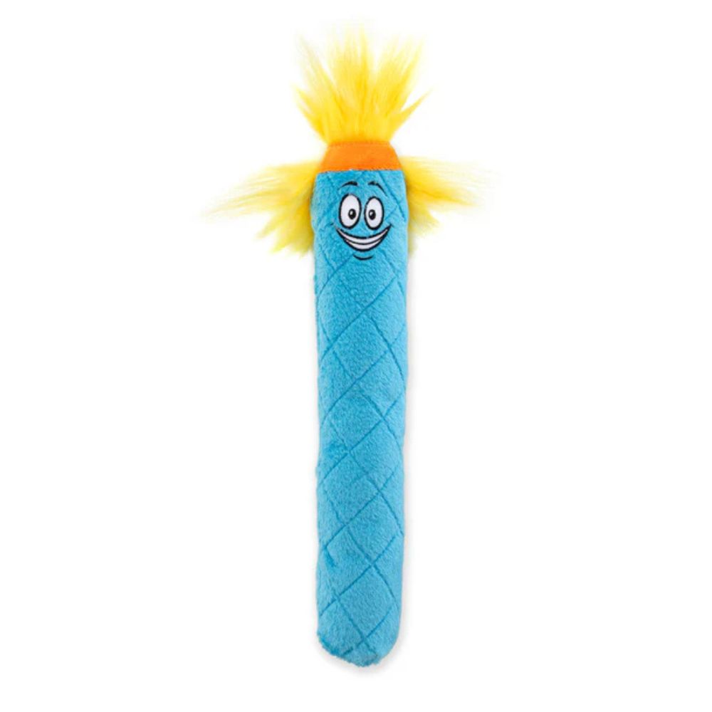 GURU Pet Company Fry Guys Tuff! Plush Dog Toy - Soft Double layer Fabric with Squeaker & Crinkle - Hunter