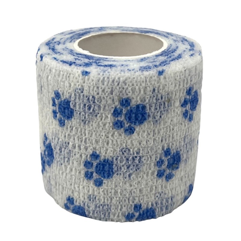 Calm Paws Recovery Self Adhesive Bandage Wrap - Anti Lick Bitter Taste & Microban Protection for Dogs & Cats