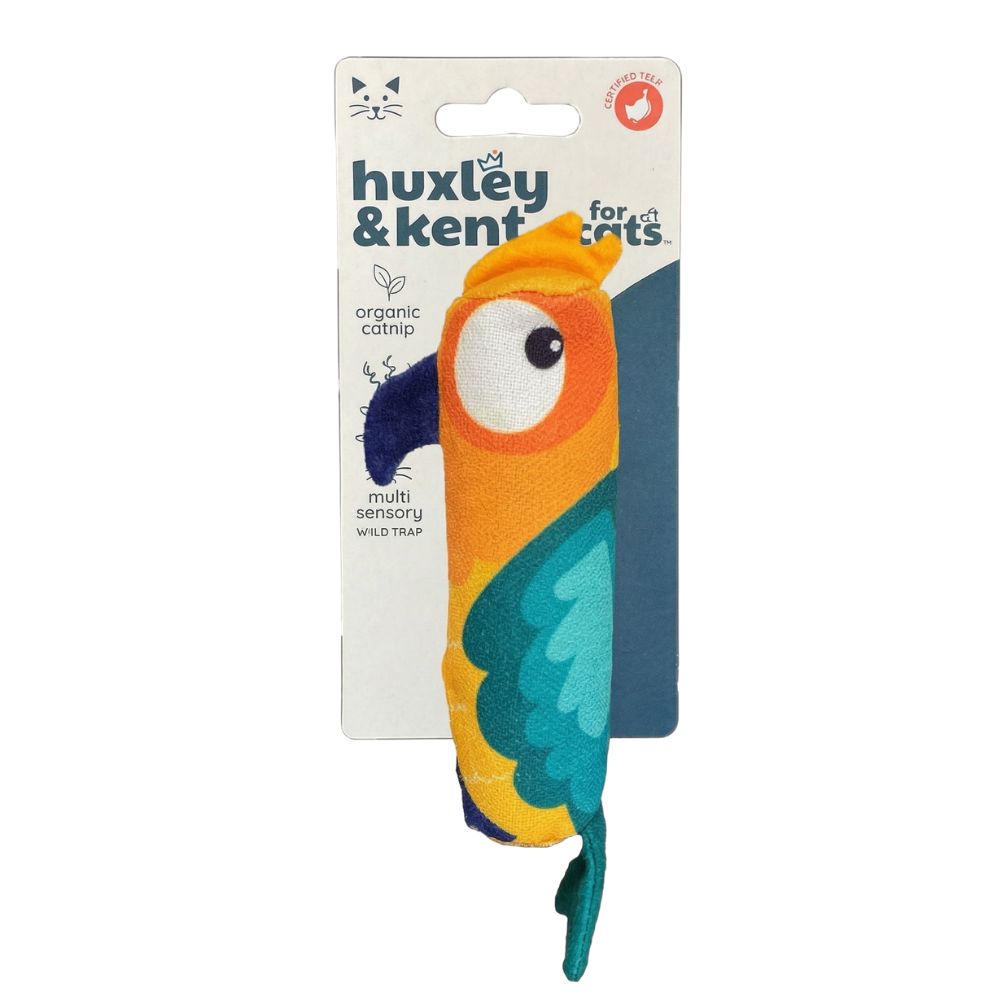 Huxley & Kent Cat Nipper Toucan Plush Cat Toy