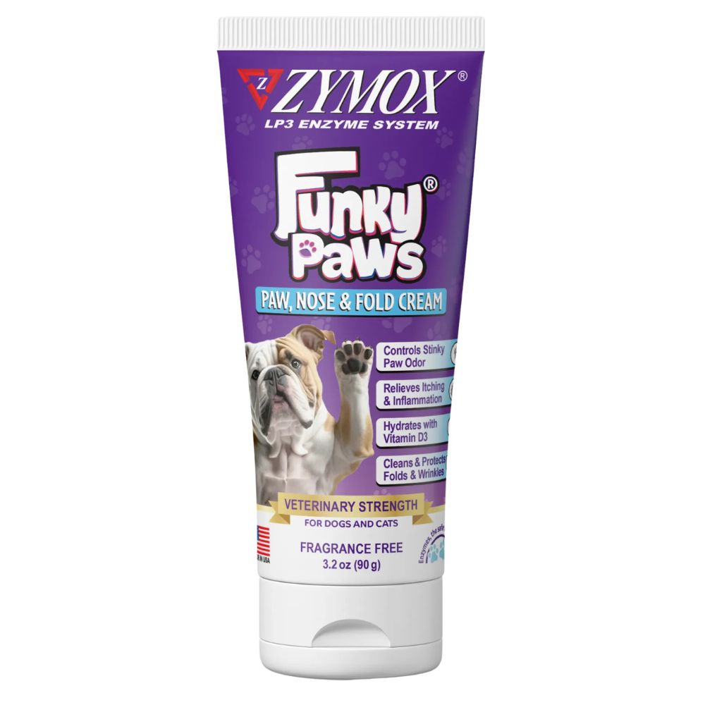 ZYMOX Funky Paws Enzymatic Treatment for Dogs & Cats - Soothing Relief for Irritated Skin & Paw Health