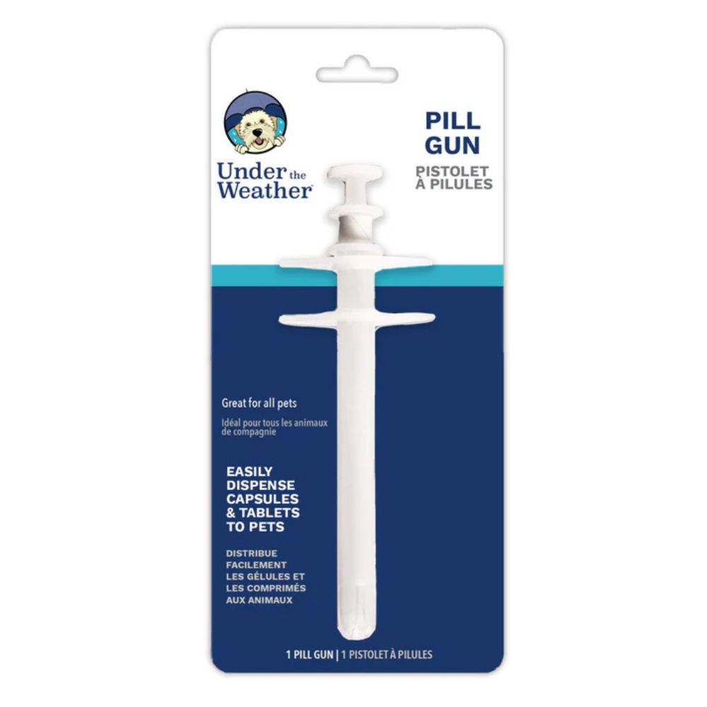 Under the Weather Pill Gun for Pets - Easy Tablet & Capsule Administrator for Dogs & Cats