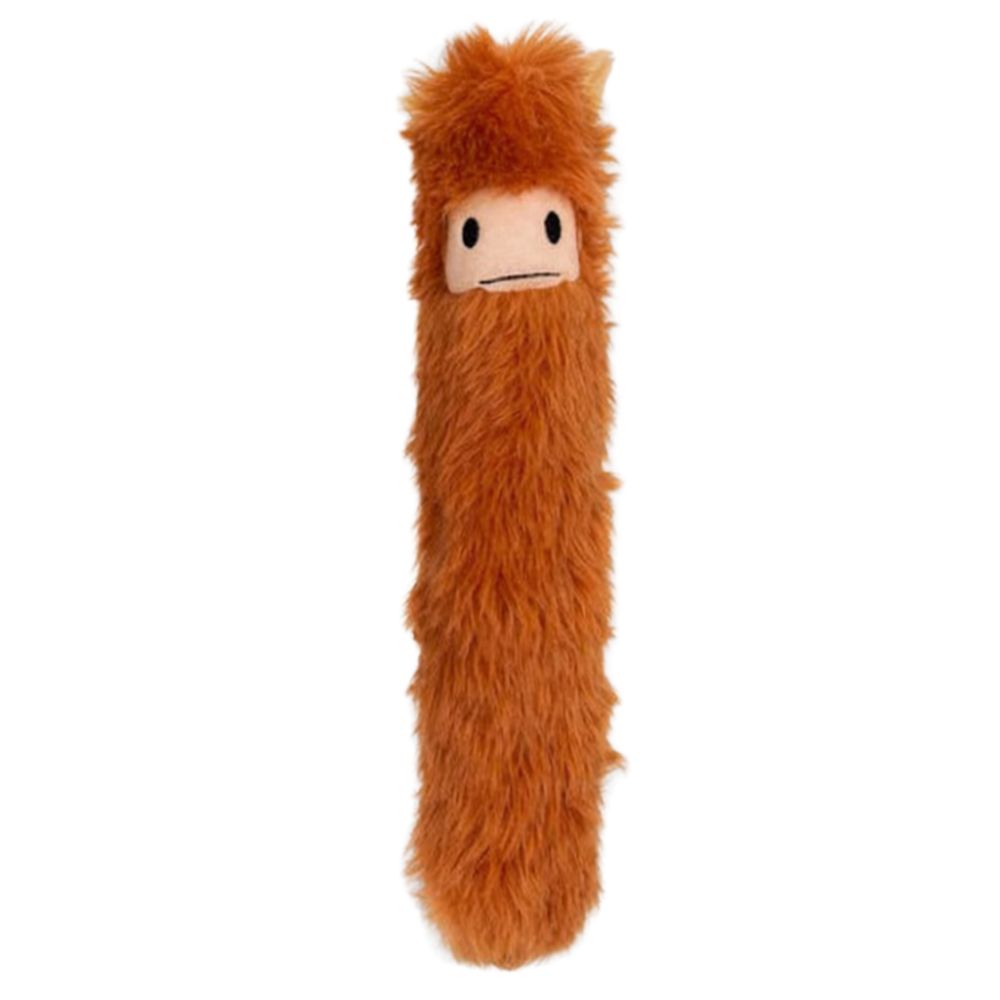GURU Pet Company Fry Guys Plush Dog Toy - Soft Double layer Fabric with Squeaker & Crinkle - Barnyard Bossy