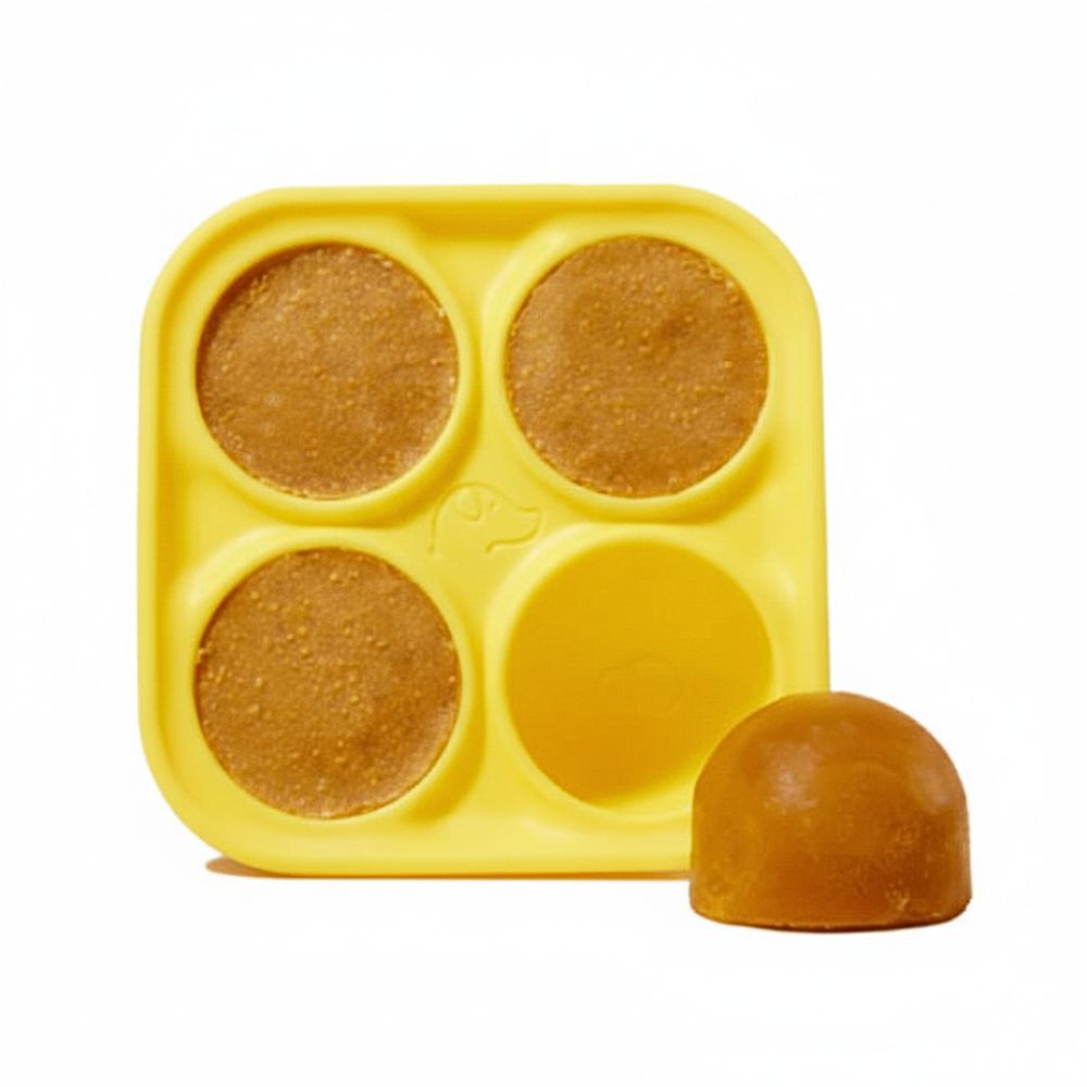 Woof Pupsicle Dog Treat Tray - Silicone Freezable Mold for DIY Snacks