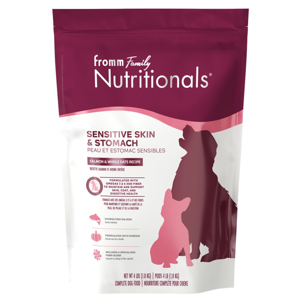 Fromm Family Nutritionals® Sensitive Skin & Stomach Salmon & Whole Oats Dry Dog Food - Hydrolyzed Protein & Chicken-Free Formula