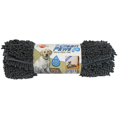 Clean Paws Absorbent Mat - Grey