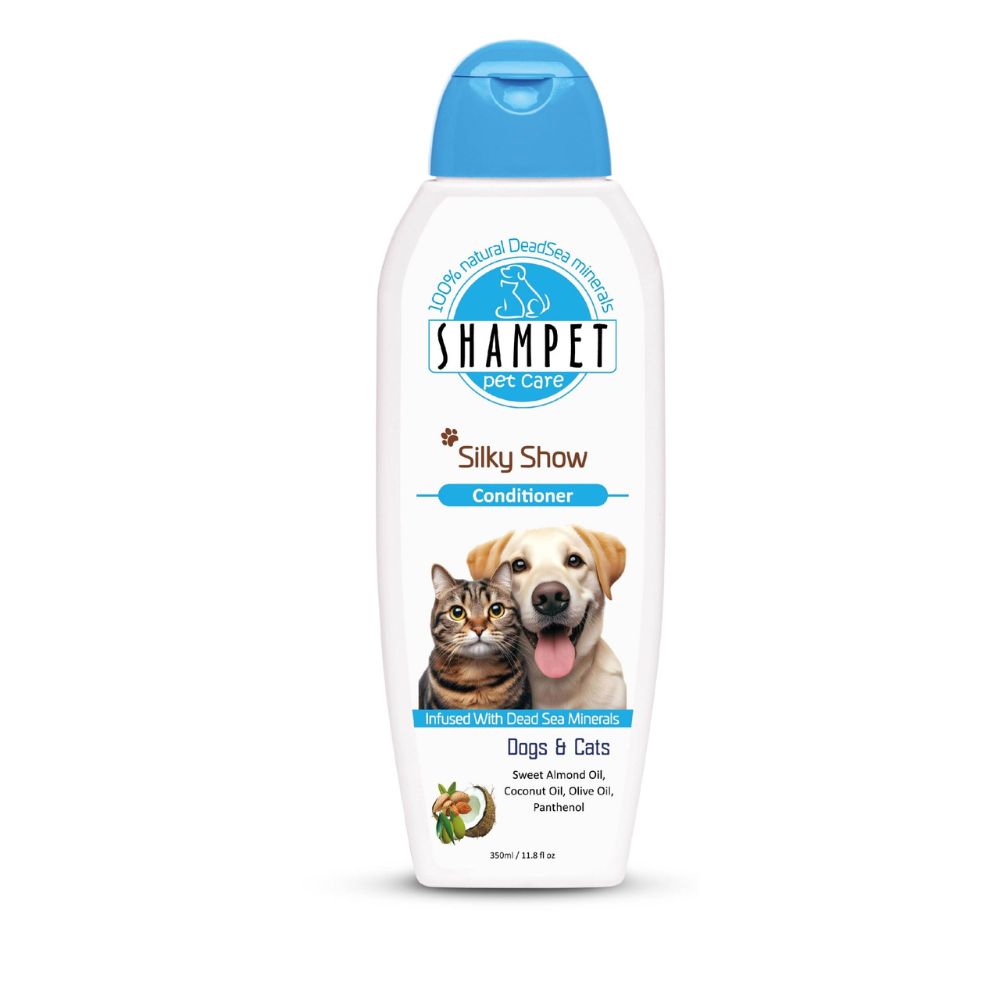 Shampet Silky Conditioner for Dogs & Cats - Soften, Detangle & Shine