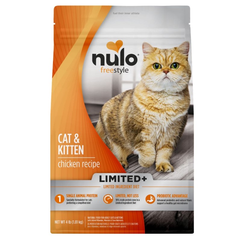 Nulo FreeStyle Limited+ Cat & Kitten Dry Cat Food - Grain Free Chicken Recipe