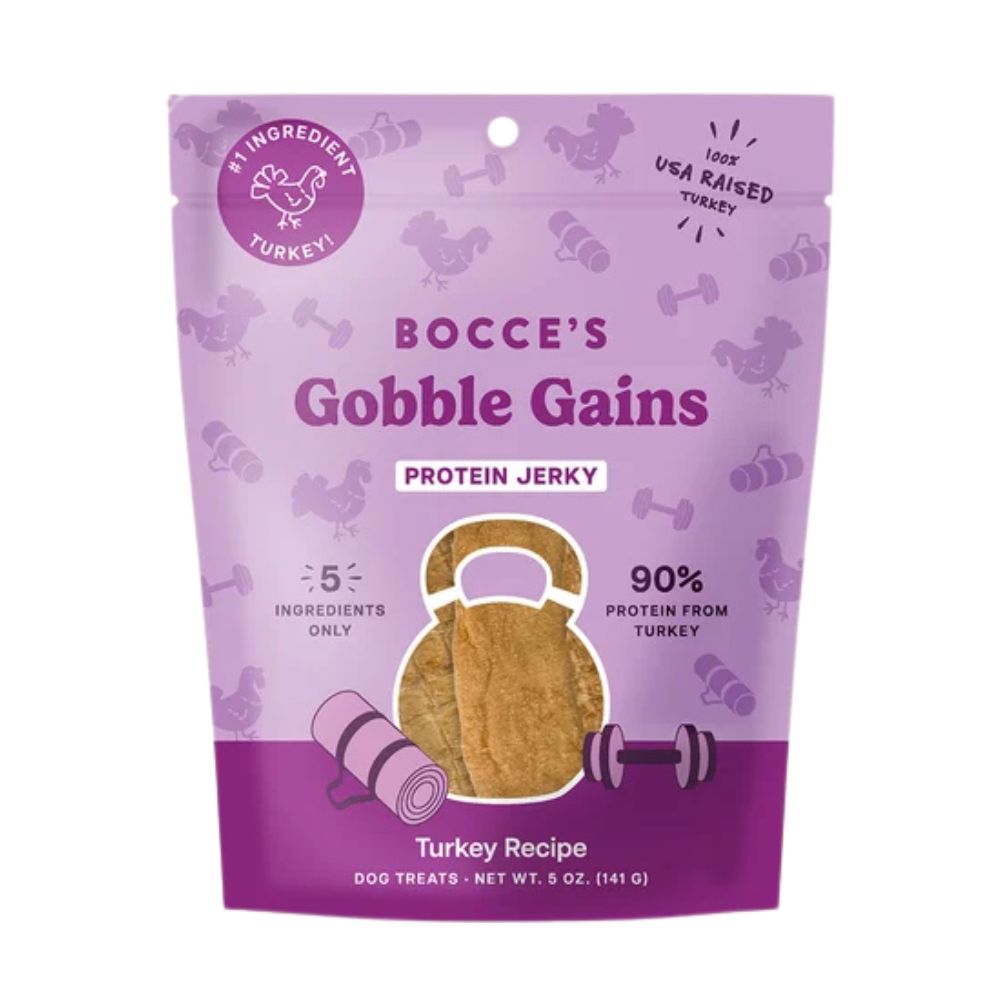 Bocce's Bakery Protein Jerky Cuts Dog Treats - Gobble Gains