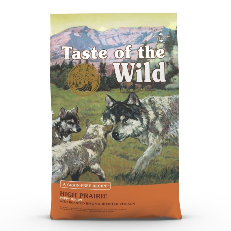 Taste of the Wild Puppy Dry Dog Food - High Prairie with Roasted Bison & Roasted Venison