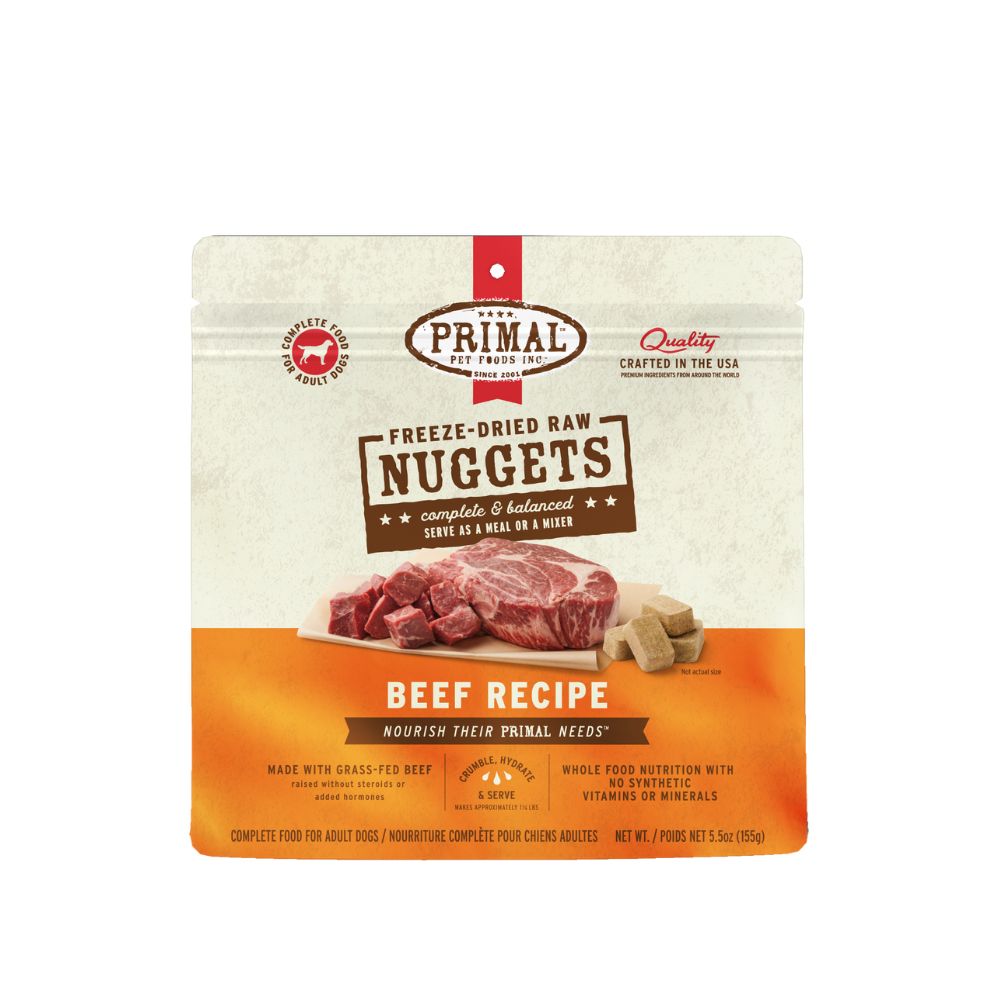 Primal Dog Food - Freeze Dried Beef Formula