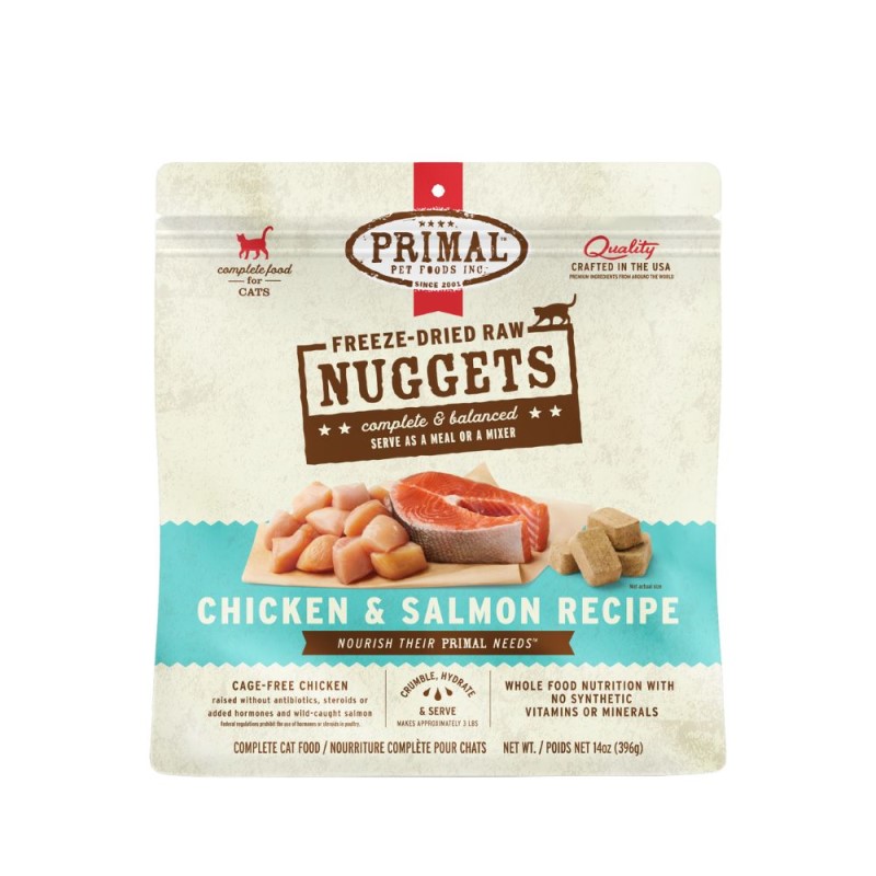 - Cat Food - Freeze Dried Chicken & Salmon