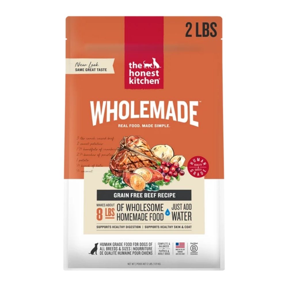 The Honest Kitchen Wholemade™ Dehydrated Dog Food - Grain Free Beef Recipe