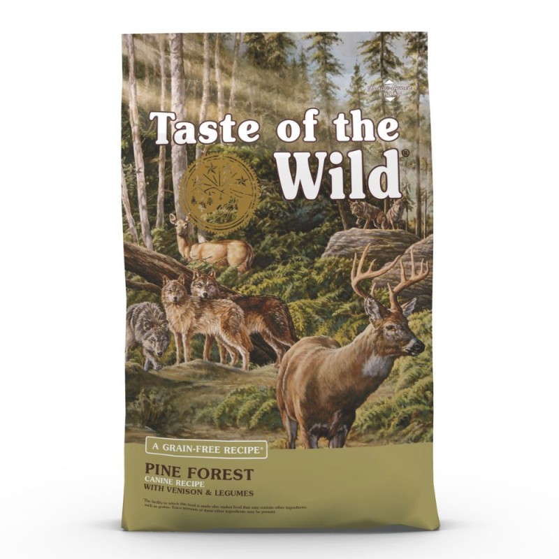 Taste of the Wild Dry Dog Food - Pine Forest with Venison & Legumes