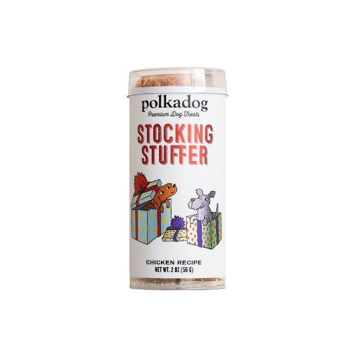 Polkadog Dog Treat - Stocking Stuffer Chicken