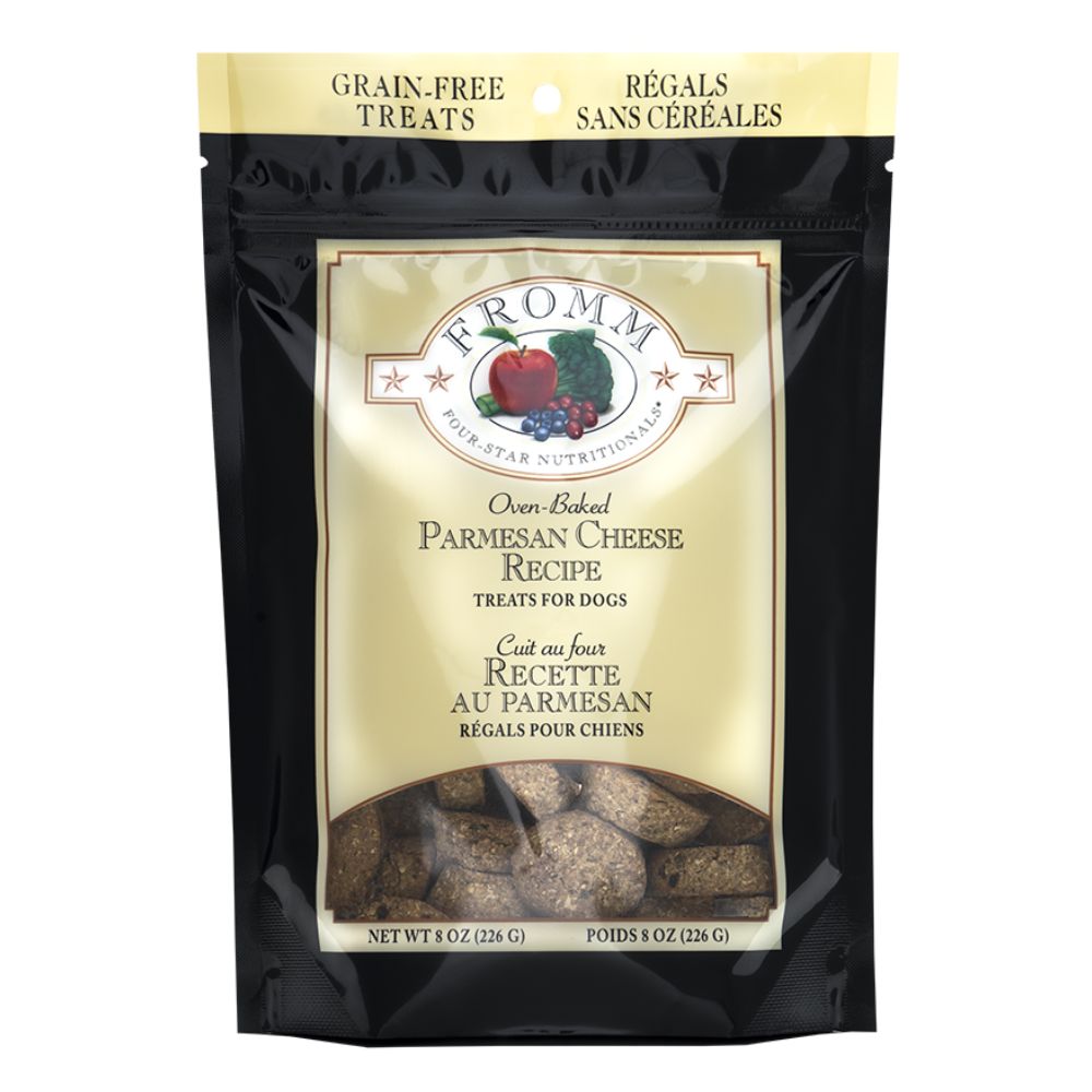 Fromm Four-Star Dog Treats - Parmesan Cheese Recipe