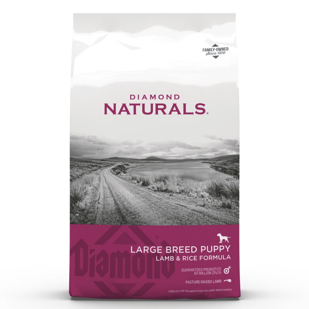 Diamond Naturals Large Breed Puppy Dry Dog Food - Lamb & Rice Formula