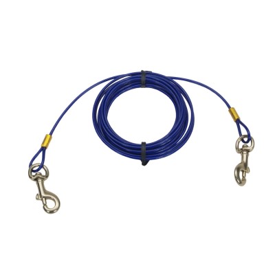 Coastal - Dog Tie Out – Rust Resistant & Strong Medium Cable – Secure & Durable
