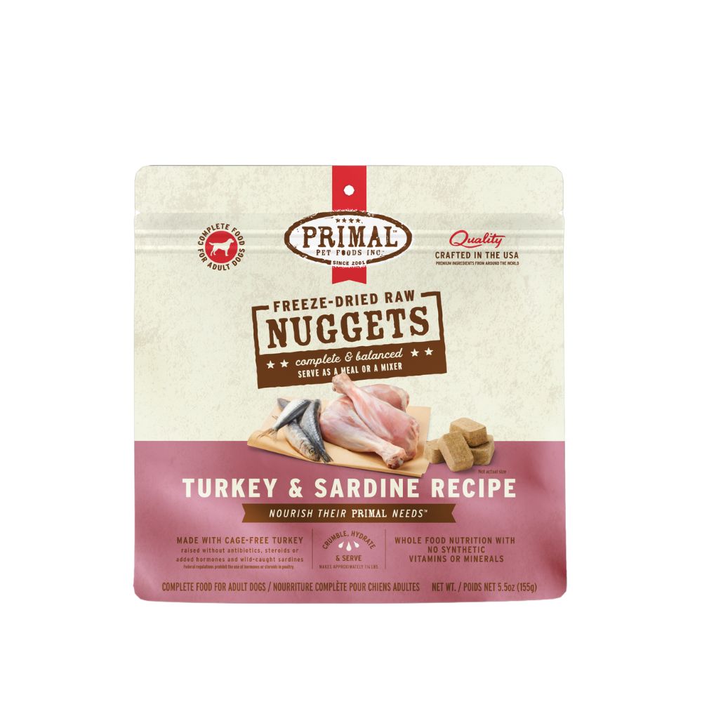 - Dog Food - Freeze Dried Turkey & Sardine Formula
