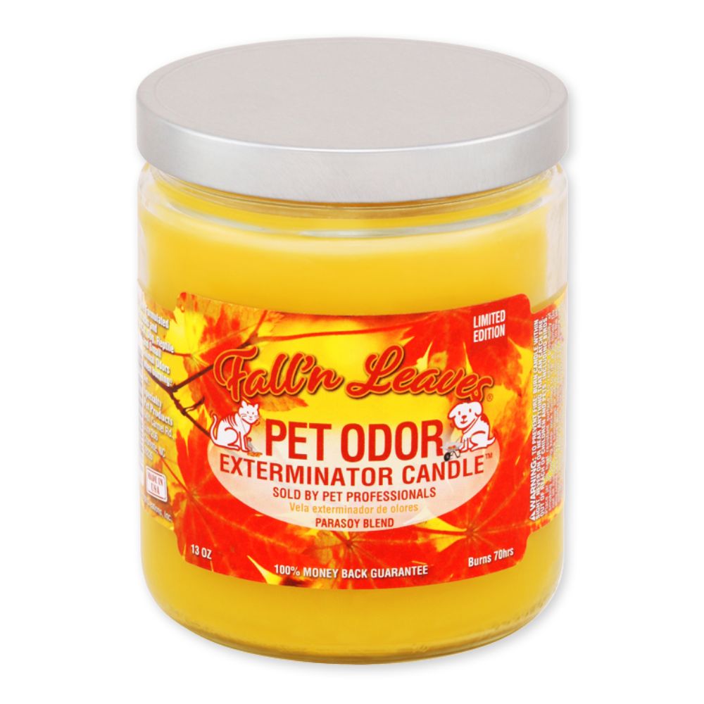 Specialty Pet 13oz Candle - Pet Odor Exterminator with Enzymes - Fall’n Leaves®