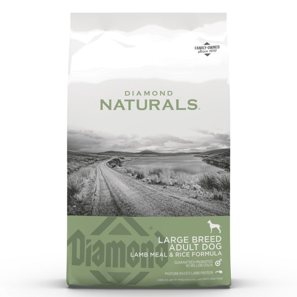 Diamond Naturals Large Breed Adult Dry Dog Food - Lamb Meal & Rice Formula