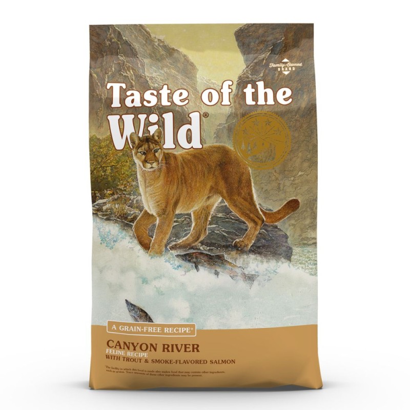 Taste of the Wild Dry Cat Food - Canyon River with Trout & Smoked Flavored Salmon