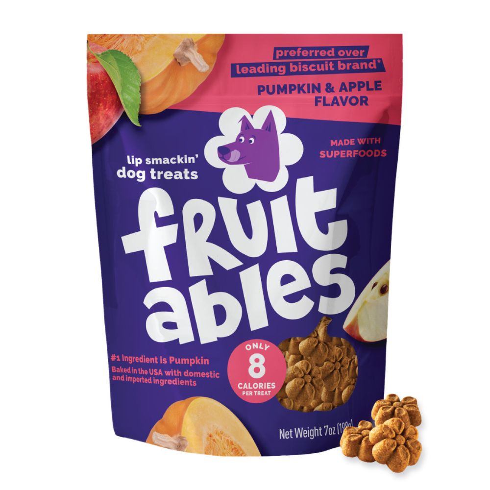 Fruitables - Dog Treat - Healthy Crunchy Snack with CalorieSmart Nutrition & Superfoods