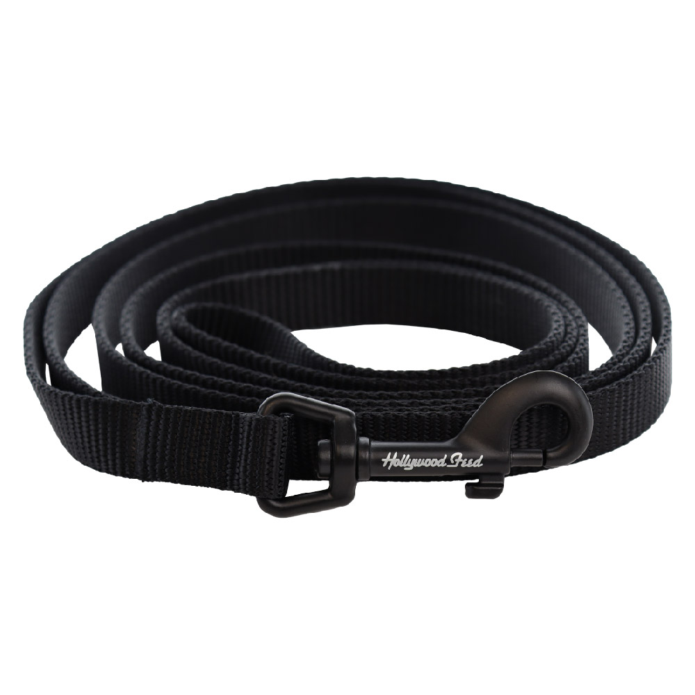 Ohio Made Nylon Dog Leash - Black