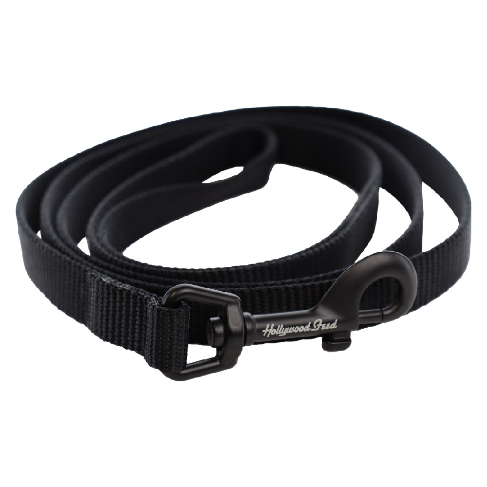 Ohio Made Nylon Dog Leash - Black